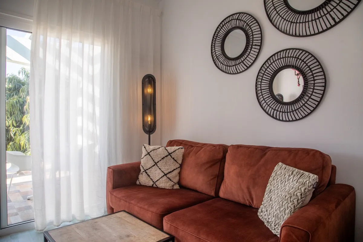 Interior de una suite naturista totalmente equipada, Artika Natura Gran Canaria