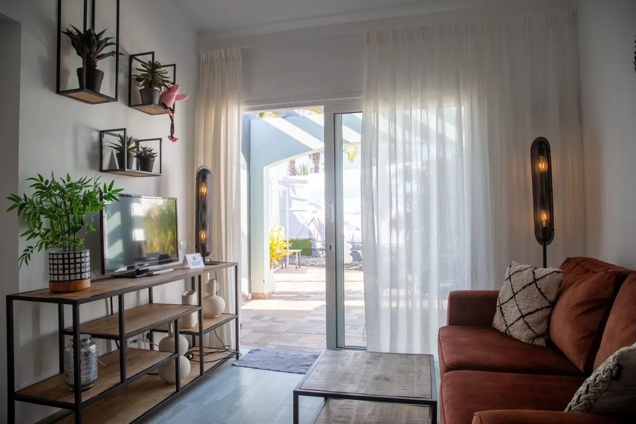 Luxury naturist suite with pool view at Artika Natura, Maspalomas